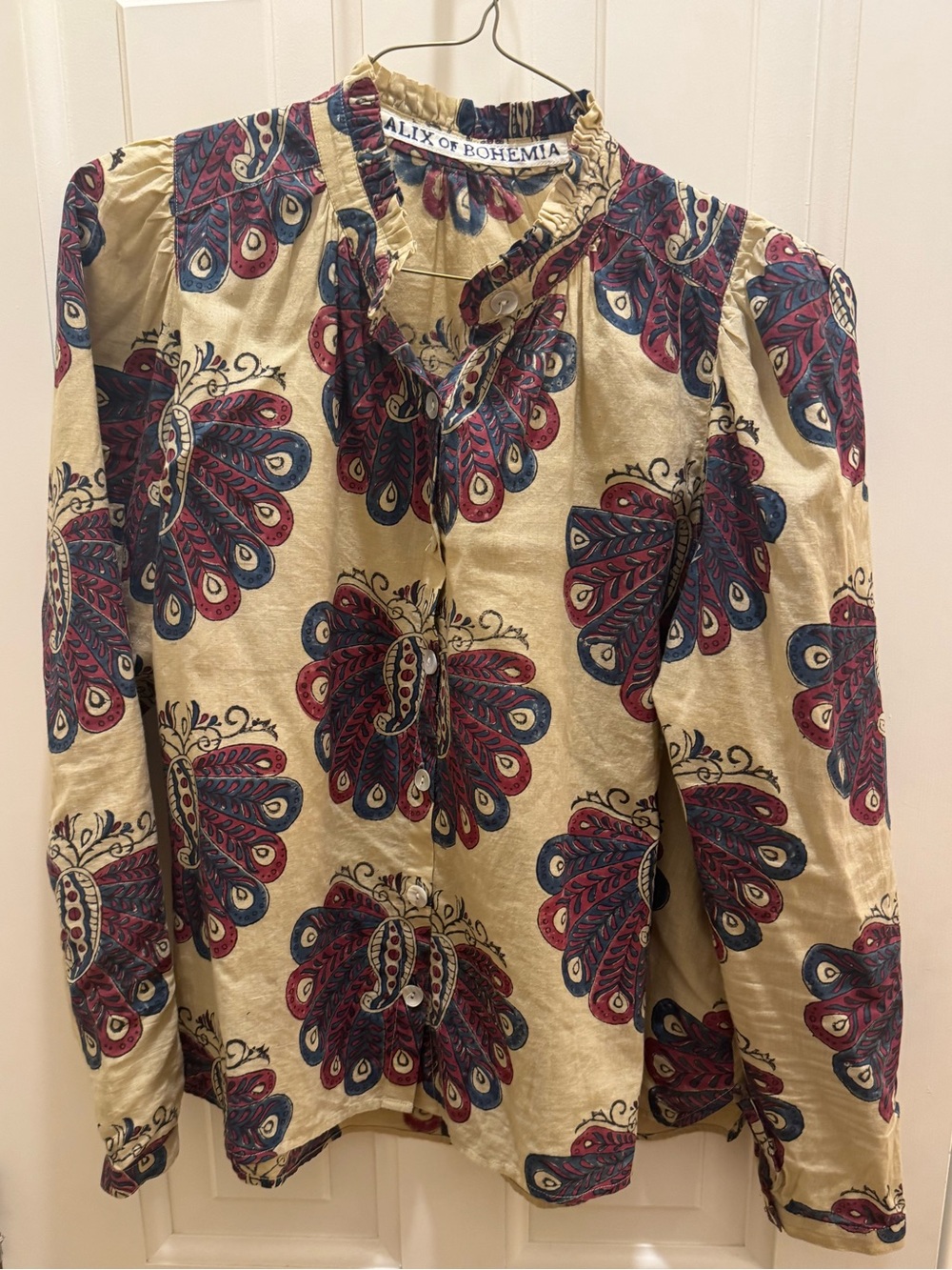 Annabel puff sleeve blouse